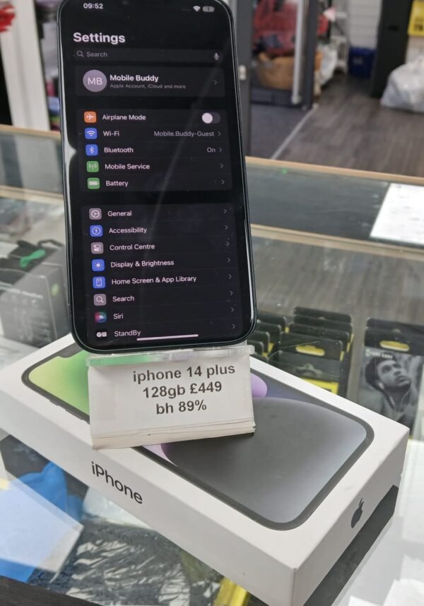 Apple iPhone 14 Plus (128GB) B-H 85% - Image 3