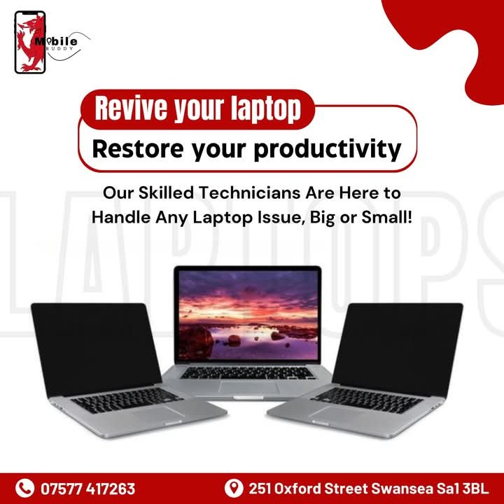 How Mobile Buddy Swansea Helps You Repair Your Laptop